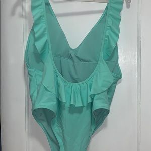 Aerie Ruffled One Piece Swimsuit